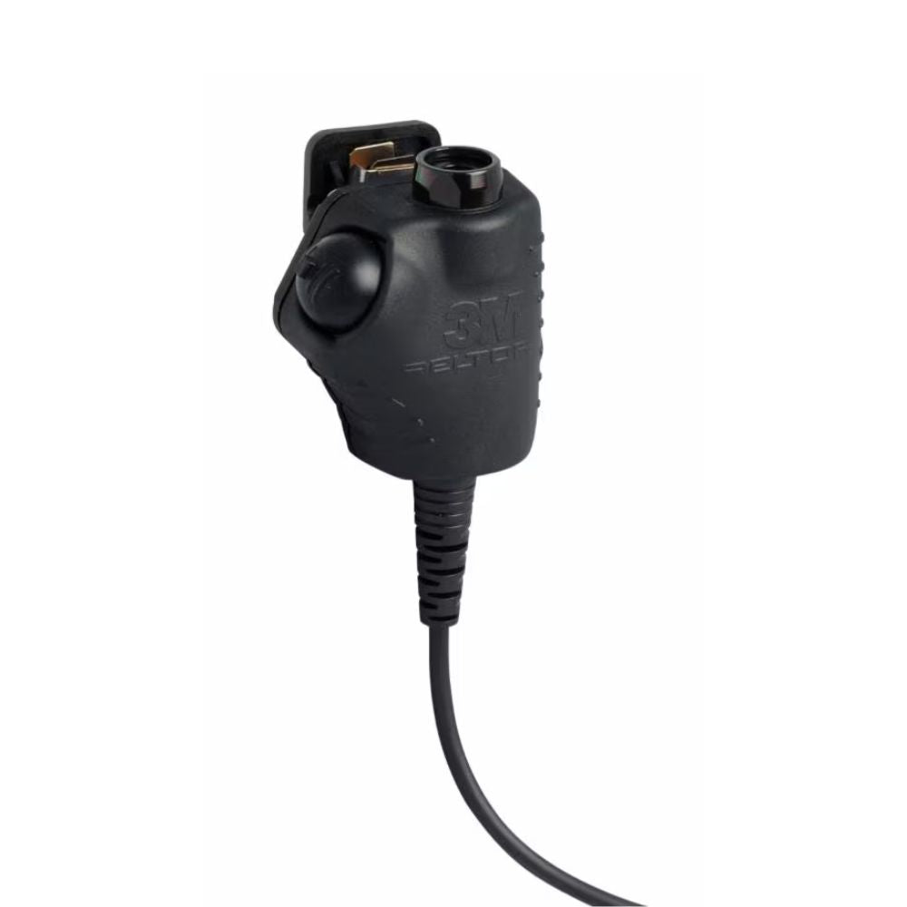 3M PELTOR Tactical PTT, Motorola APX, NATO - Wired (FL - 4063 - 02) - Sheepdog Microphones