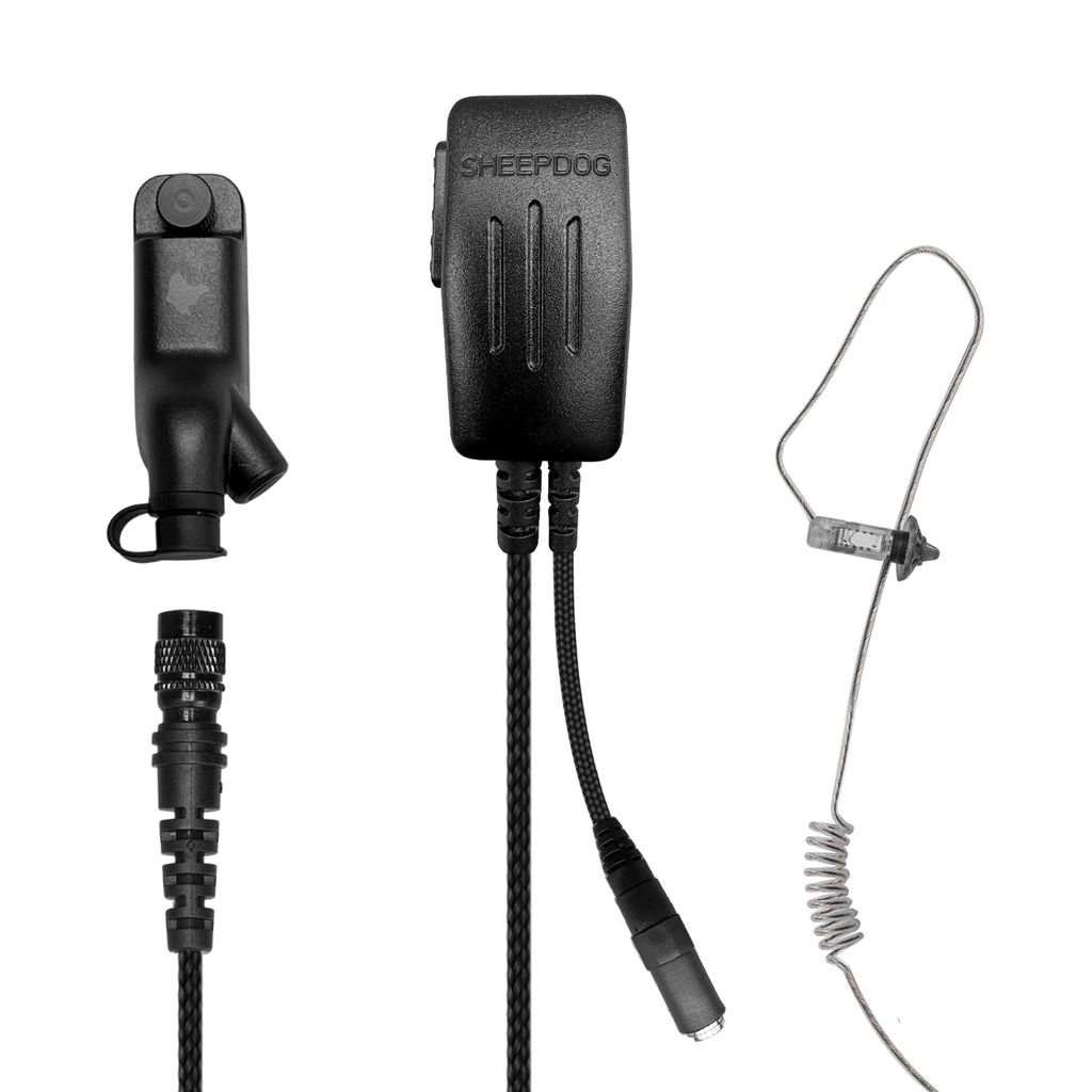 CYCLONE2™ Waterproof PTT/Mic, Quick Disconnect, N-ear Flexo