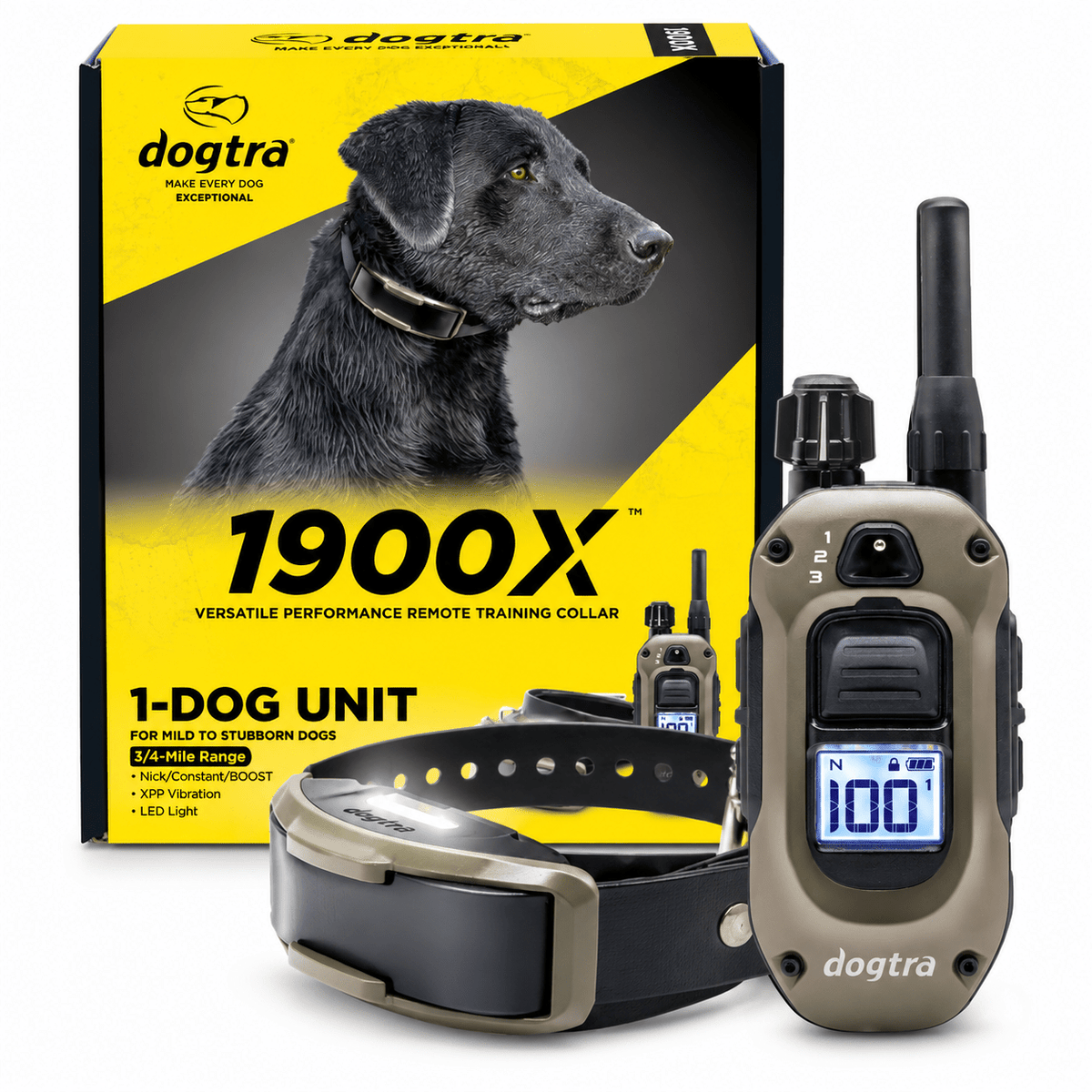 Dogtra 1900X 1-Dog Unit - Sheepdog Microphones