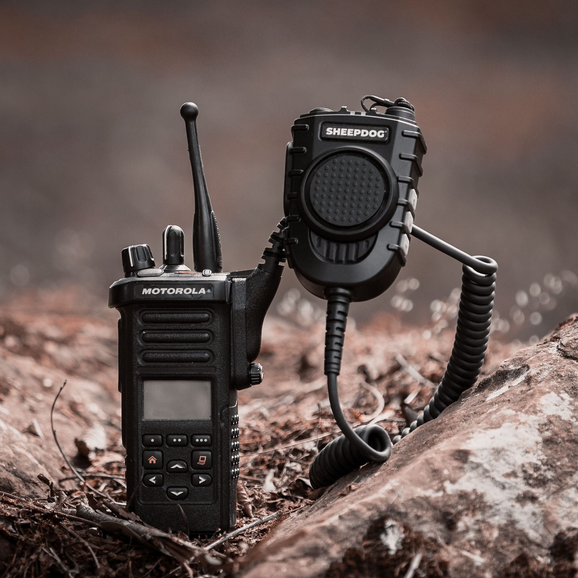 ENGAGE™ Tactical PTT Mic, 3.5mm/NEXUS, Harris, Liberator Compatible - Sheepdog Microphones