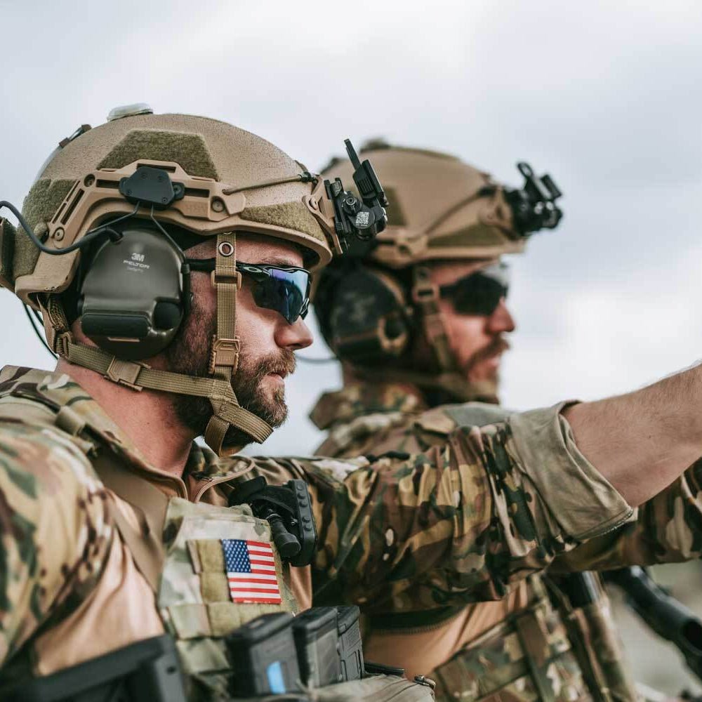 HHV Ballistic Helmet ATE® GEN3 - Sheepdog Microphones