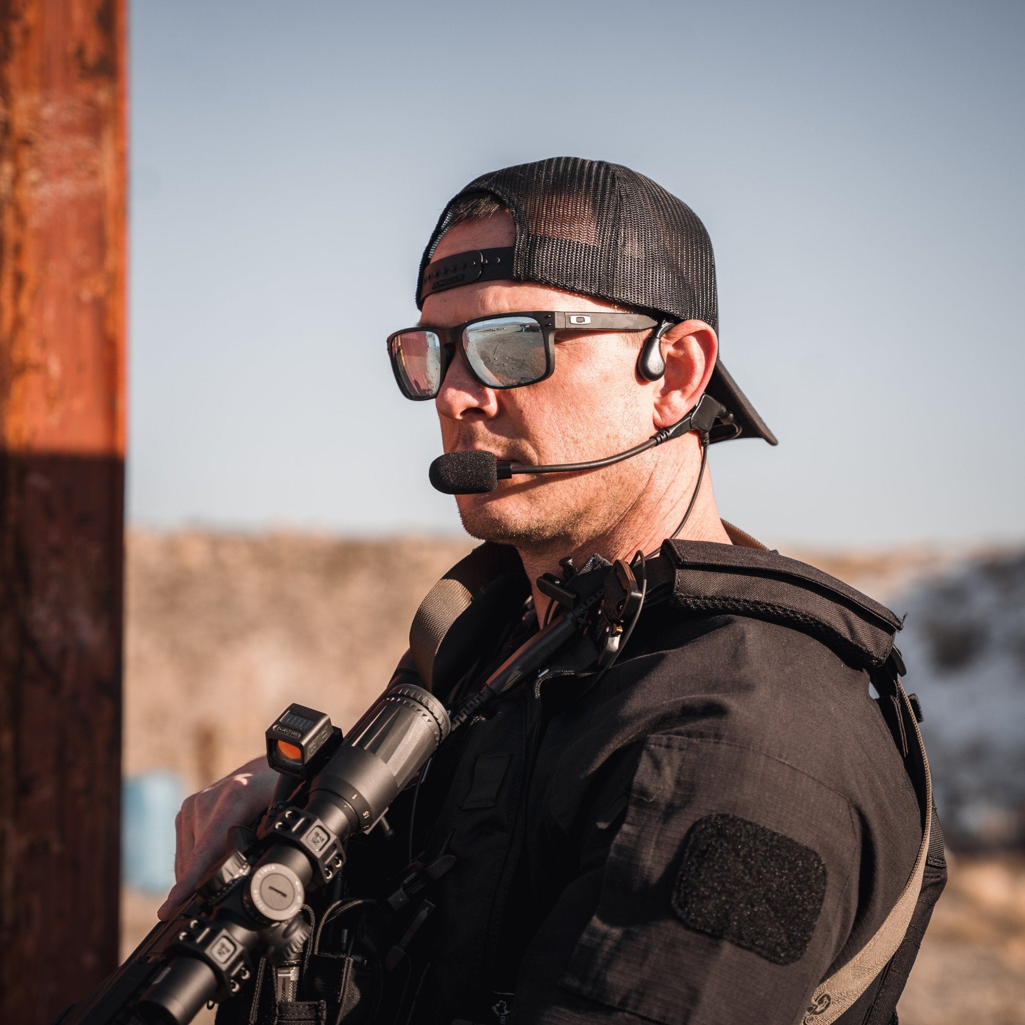 Sheepdog HS1 - QD Tactical Comms System, Motorola APX - Sheepdog Microphones