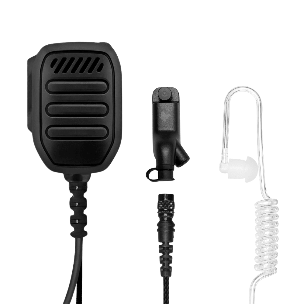 TRIAD2™ Waterproof (IP68) PTT/Mic, QD, Earpiece Kit