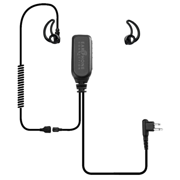 Hawk EP1303 M1 Micro Sound Police Lapel Mic - Motorola 2-Pin - Sheepdog Microphones