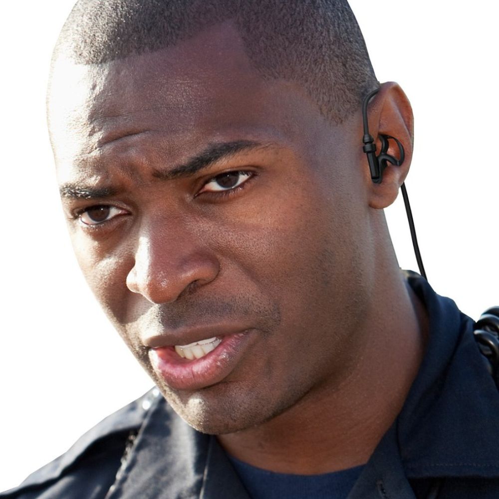 Hawk EP13R7EC M1 Micro Sound Lapel Mic, Motorola R7 - Sheepdog Microphones