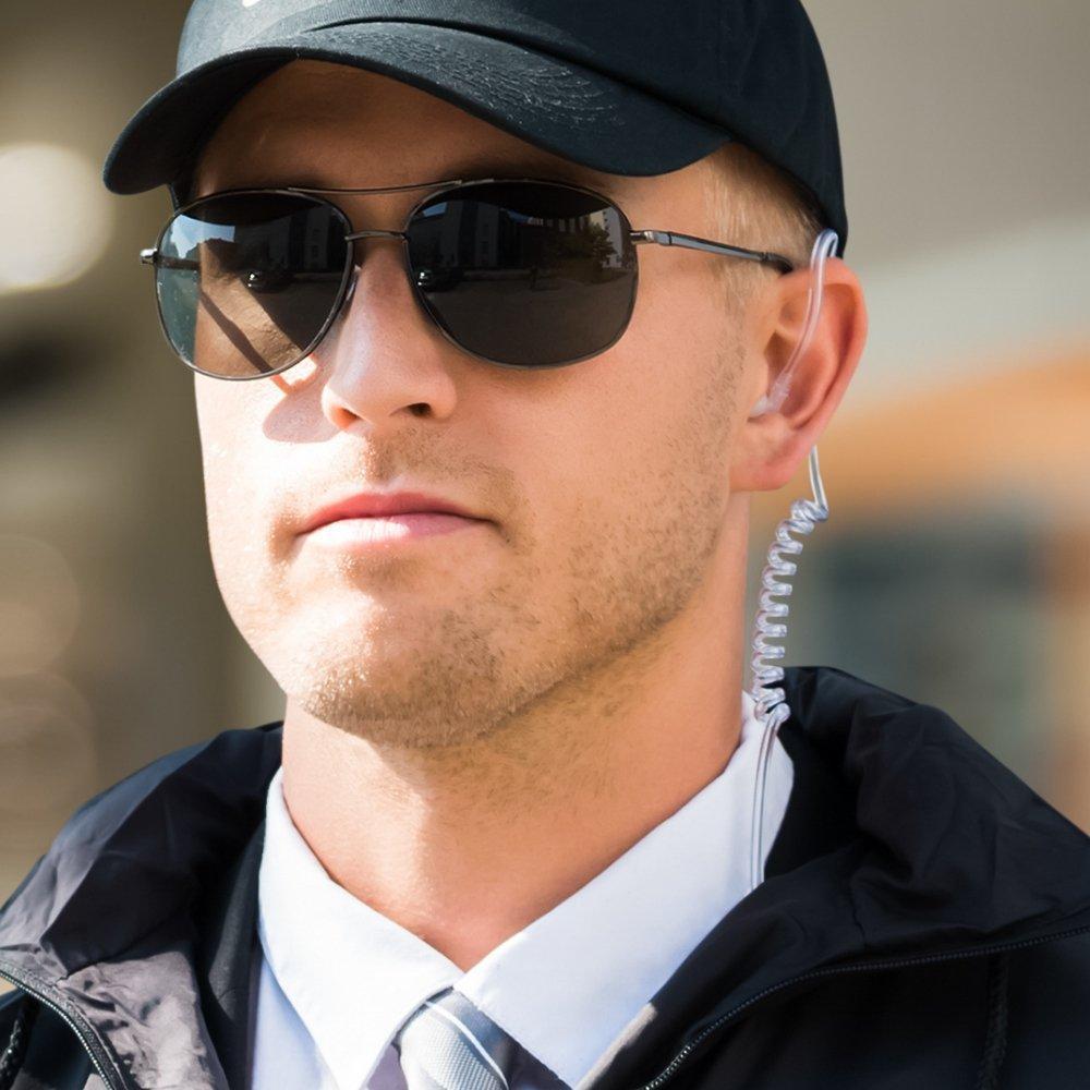 Impact ELITE Quick Disconnect Lapel Mic Earpiece for Motorola APX6000 APX7000 APX8000 - Sheepdog Microphones