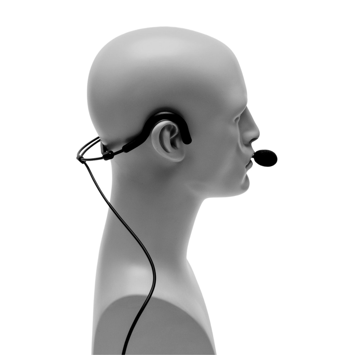 Impact Lightweight Tactical Headset with Boom Mic for Motorola APX Series - Sheepdog Microphones