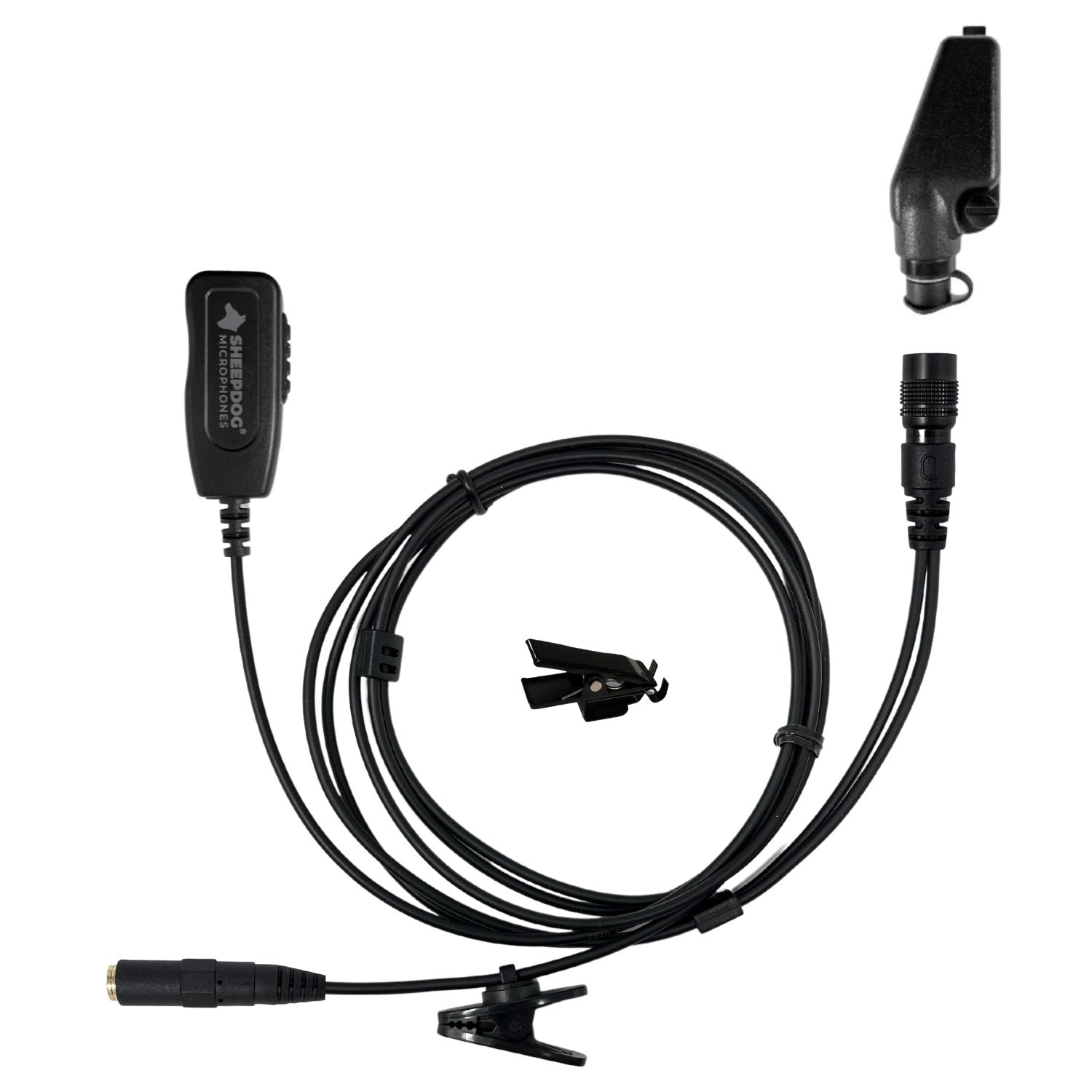 Sheepdog QD 2-Wire PTT Kit, Kenwood TK NX, 3.5mm Port