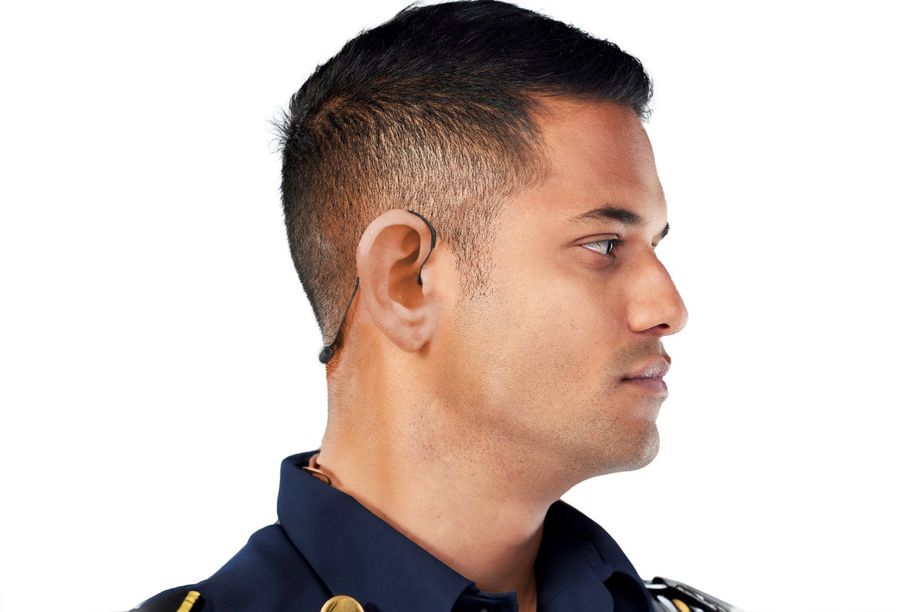 Officers Prefer Covert Police Listen Only Earpieces