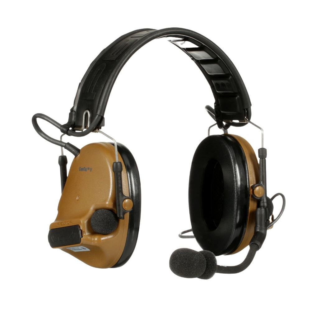 c*y様 3M Peltor Coyote Brown Comtac V シング 3M PELTOR ComTac™ V Headset, Single Comm