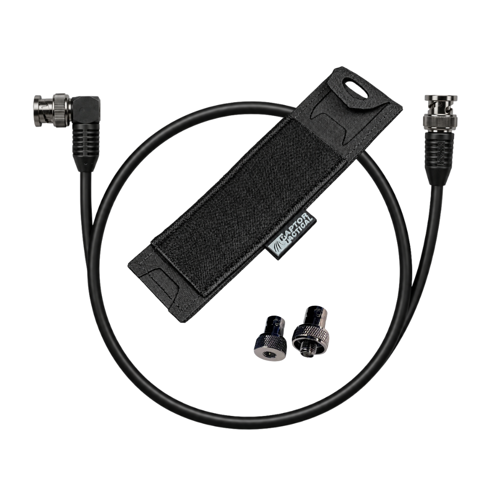 Tactical Antenna Relocation Kit, Motorola APX, Raptor Tactical Pouch