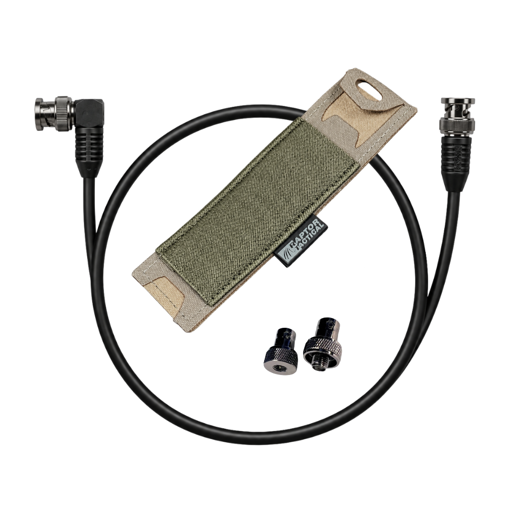 Tactical Antenna Relocation Kit, Motorola APX, Raptor Tactical Pouch