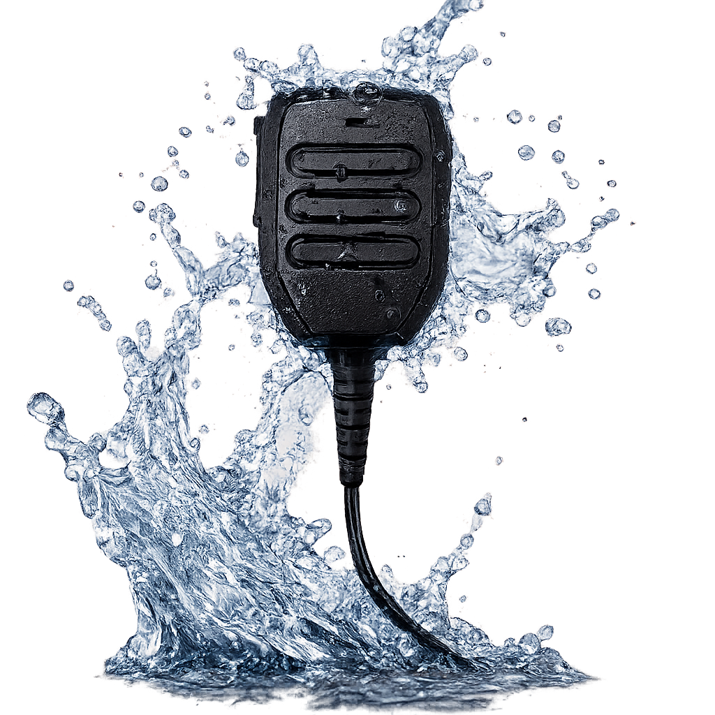 IP68 Waterproof Speaker Microphone PTT