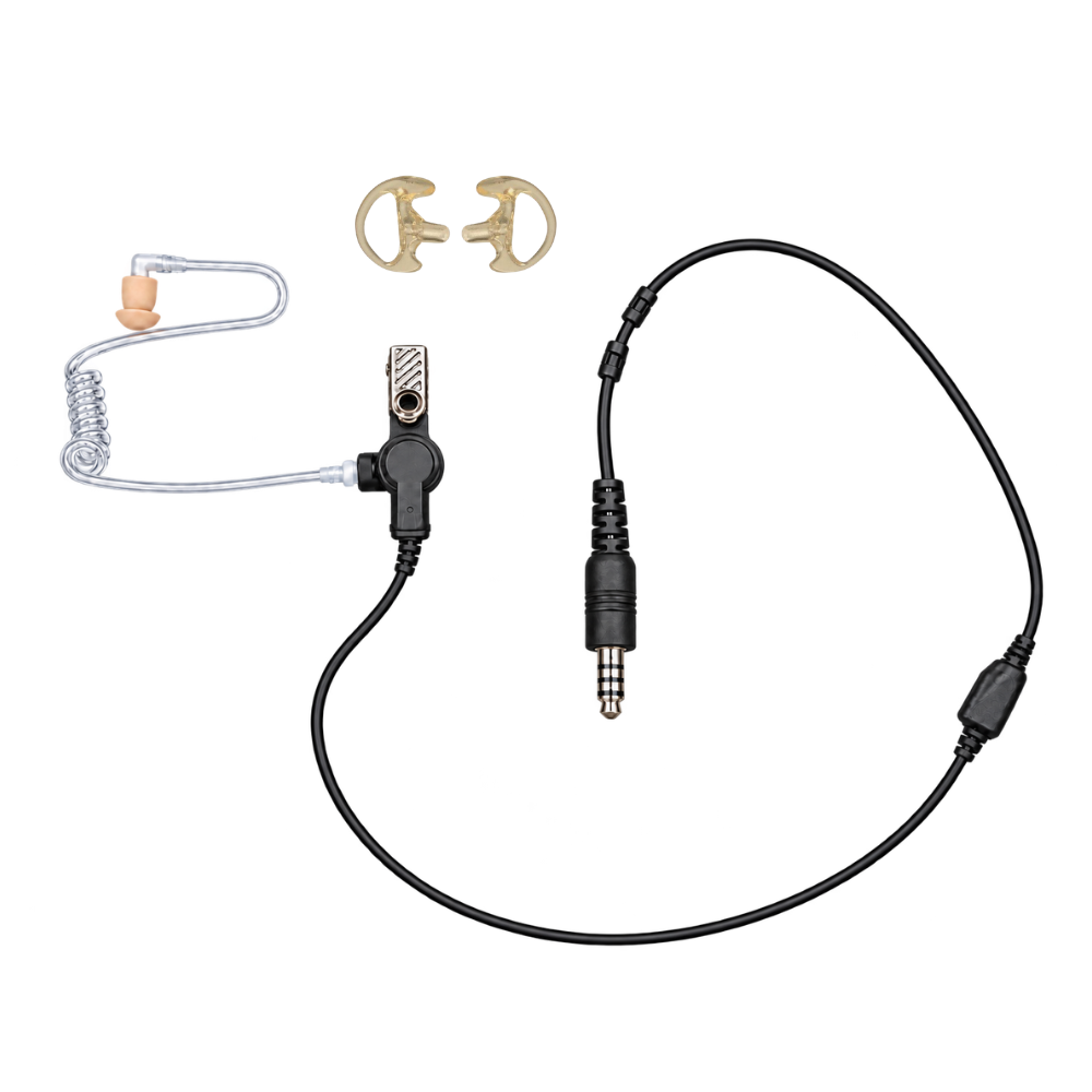 NEXUS Tactical Microphone with Acoustic Tube Earpiece (NXMIC-3.5-AT)