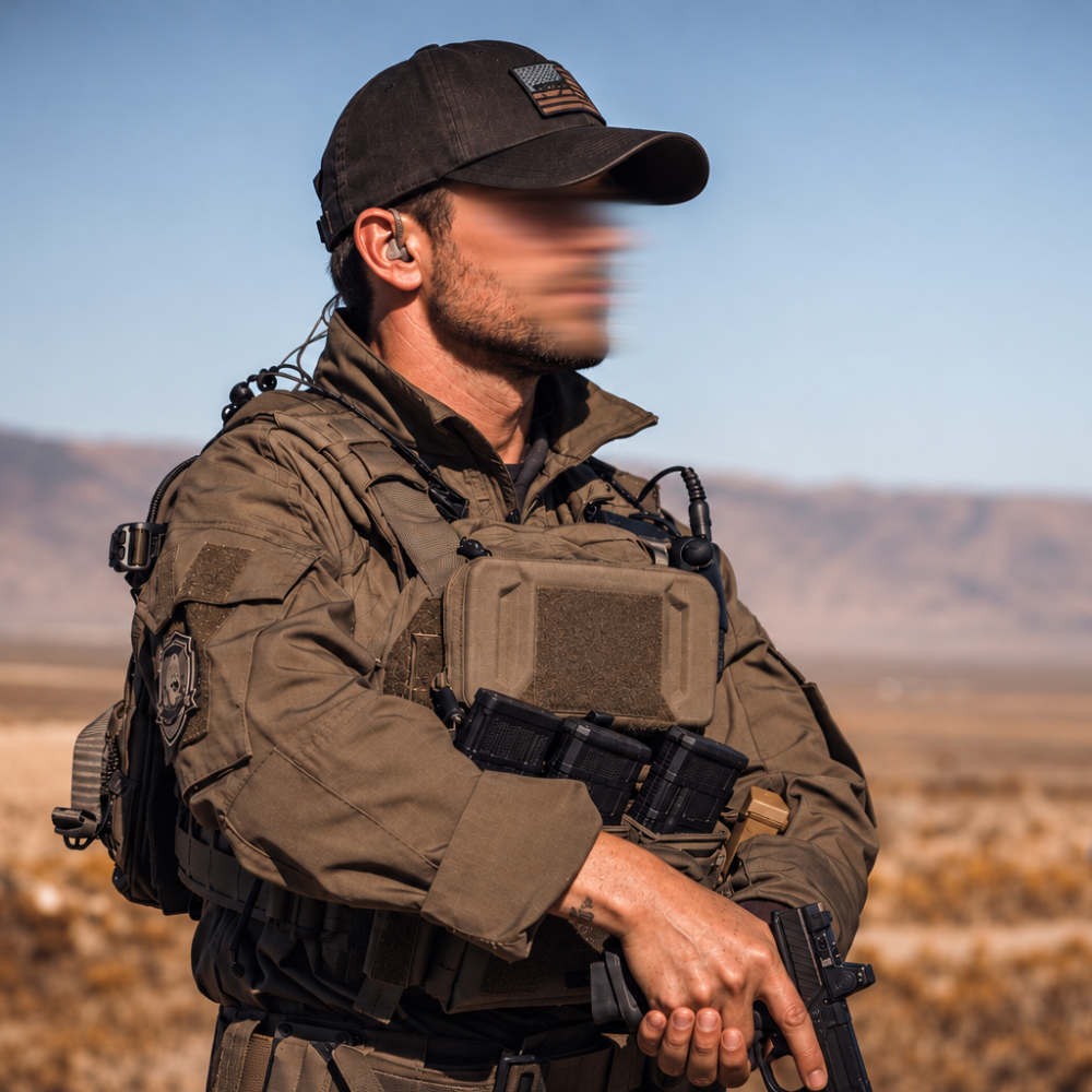 NEXUS Tactical Microphone with Acoustic Tube Earpiece (NXMIC-3.5-AT)