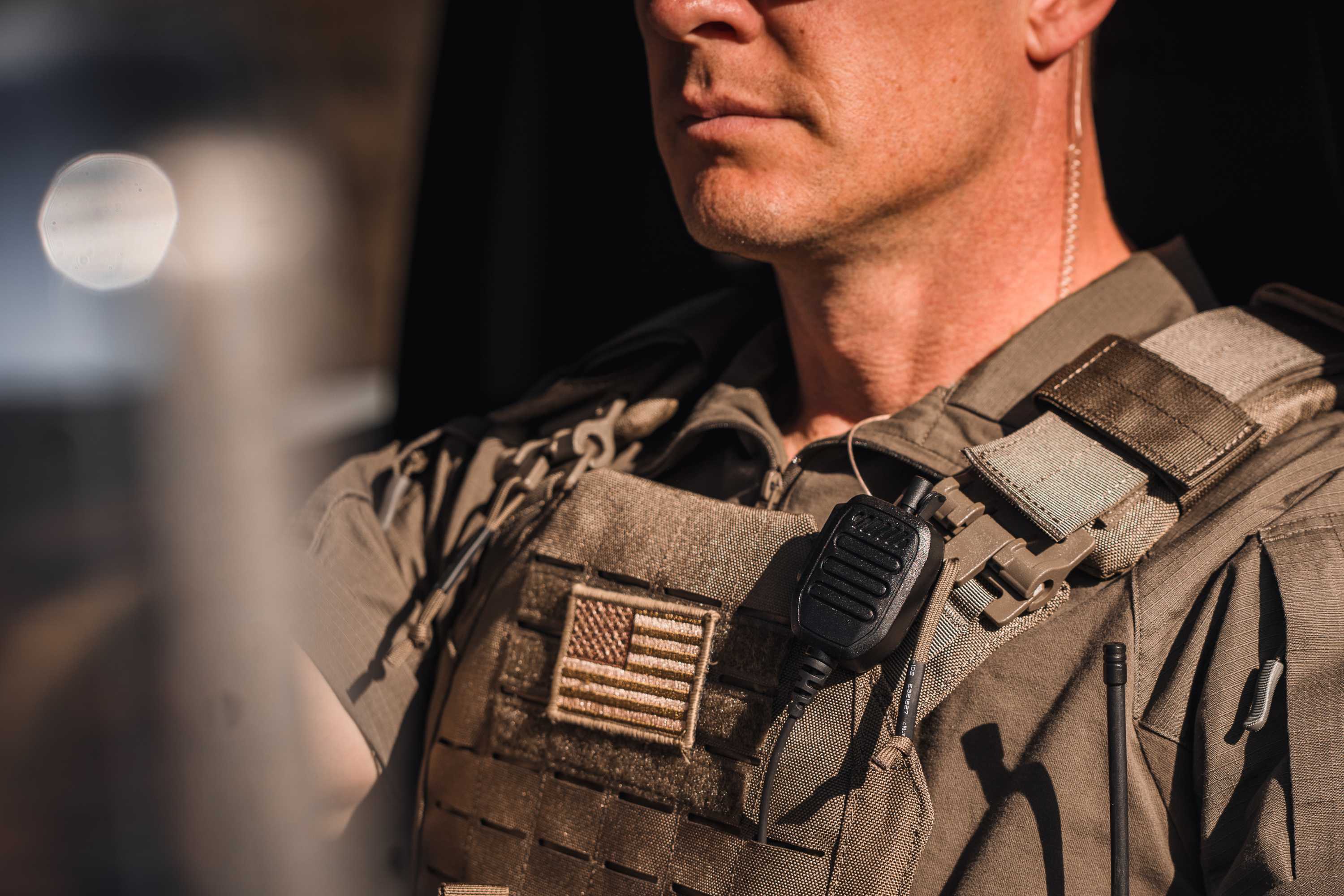 TRIAD™ Waterproof (IP68) PTT/Mic, Quick Disconnect