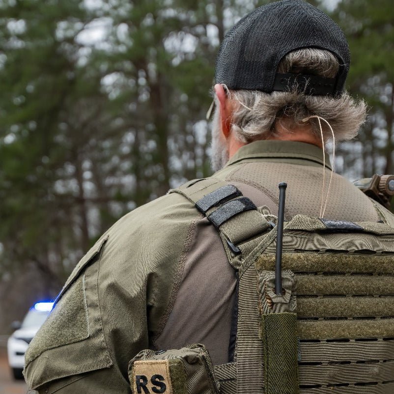 Antenna Relocation w/ Raptor Pouch, Motorola APX - Sheepdog Microphones