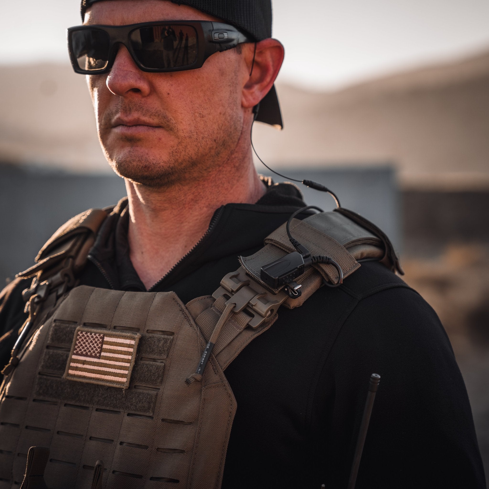 CYCLONE™ PTT/Mic, QD, Replacement - Sheepdog Microphones