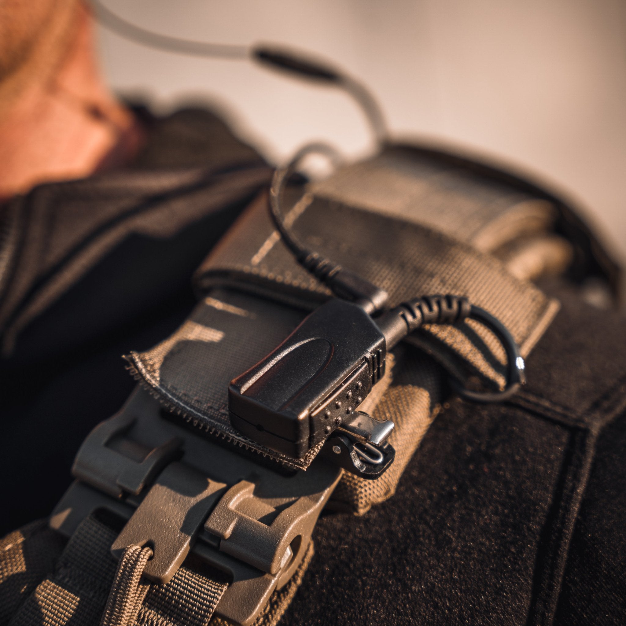 SHEEPDOG® CYCLONE™ PTT Microphone (Hardwired)
