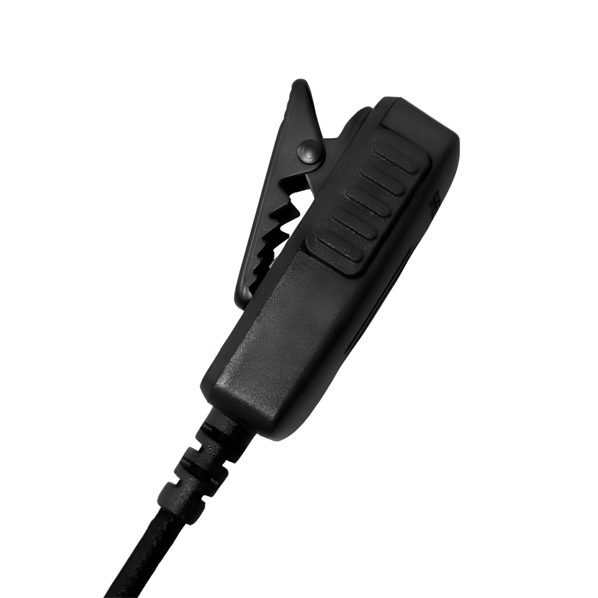 CYCLONE2™ Waterproof (IP67) PTT/Mic, Quick Disconnect, HDLO Earpiece (ALLIGATOR Clip) - Sheepdog Microphones