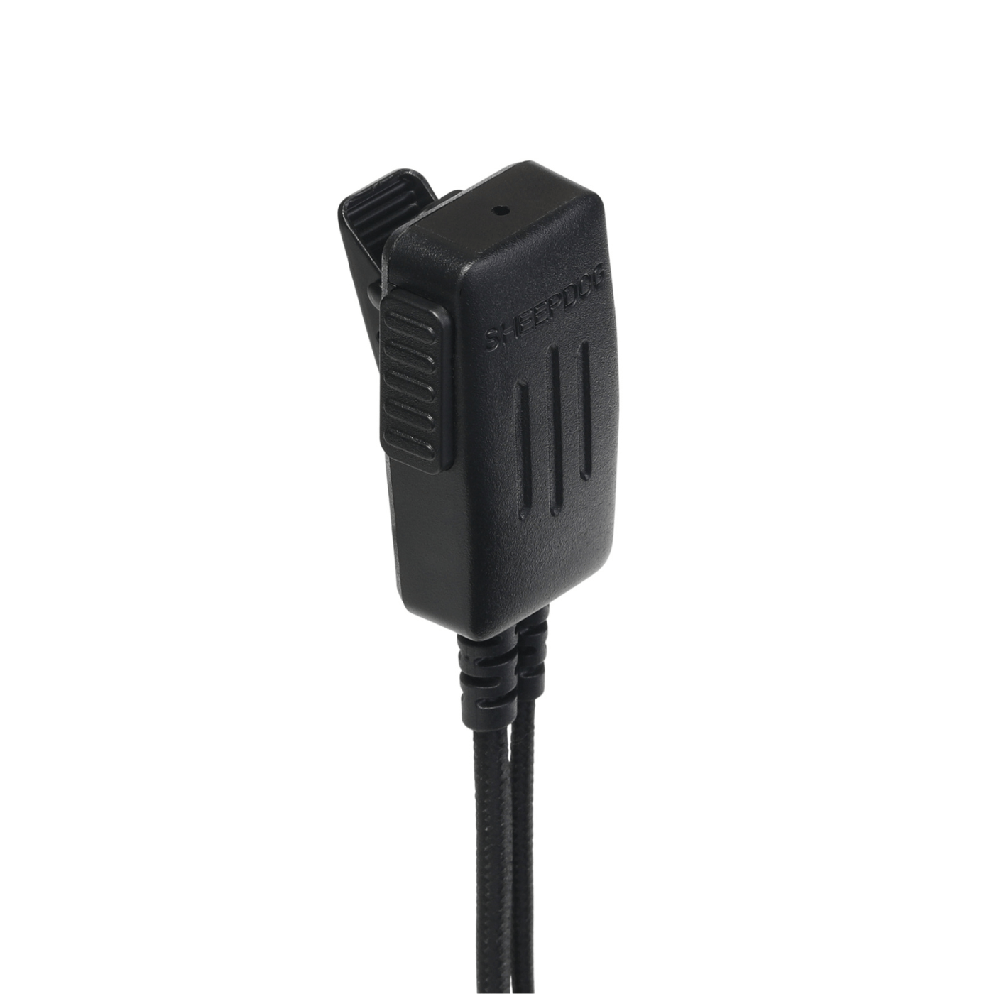 CYCLONE2™ Waterproof (IP67) PTT/Mic, Quick Disconnect, HDLO Earpiece (ALLIGATOR Clip) - Sheepdog Microphones