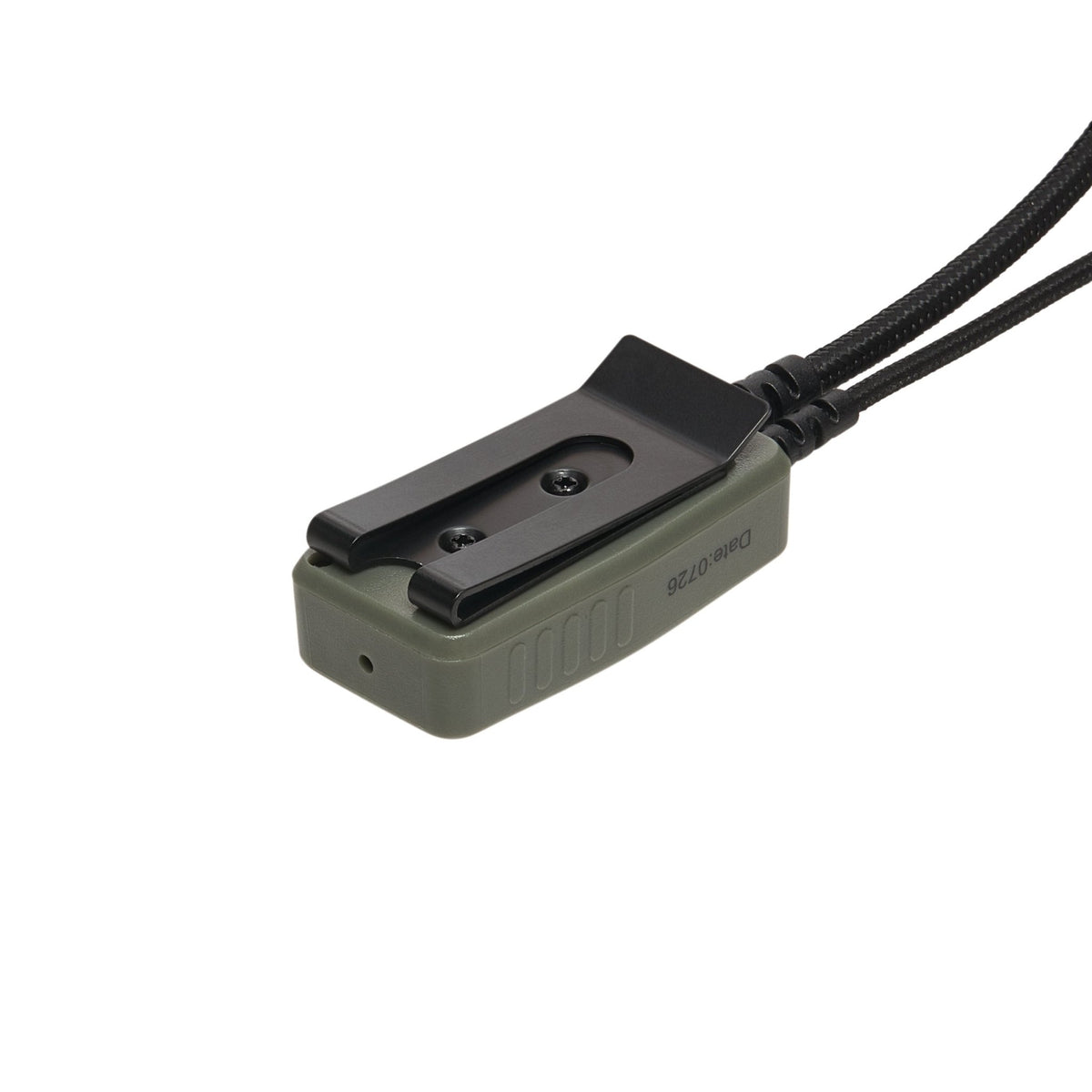 CYCLONE2™ Waterproof (IP67) PTT/Mic, Quick Disconnect, Ranger Green - Sheepdog Microphones