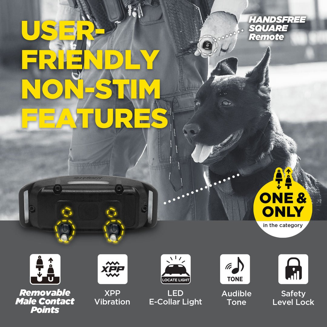 Dogtra 1900X Black Edition 1-Dog Unit - Sheepdog Microphones