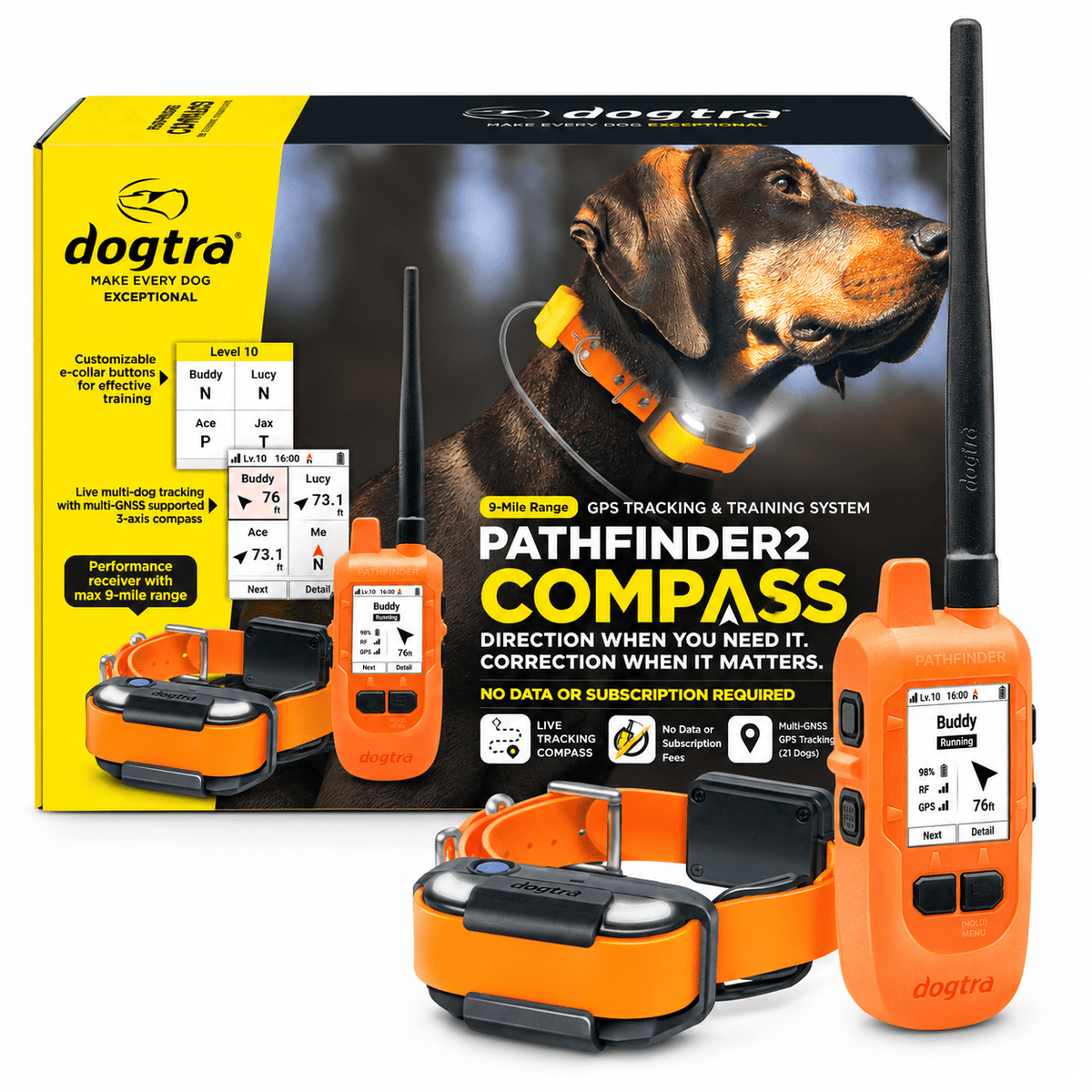 Dogtra PATHFINDER2 Compass - Sheepdog Microphones