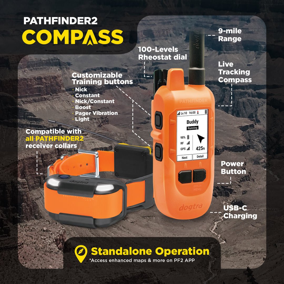 Dogtra PATHFINDER2 Compass - Sheepdog Microphones
