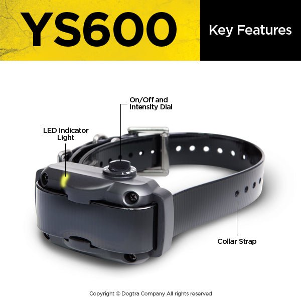 Dogtra YS600 - No Bark Collar - Sheepdog Microphones