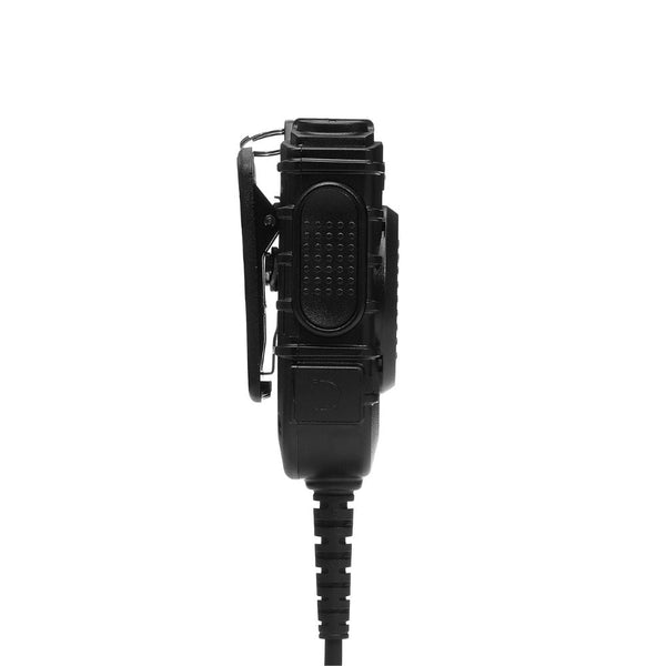 Dual PTT Speaker Mic, 3.5mm and NEXUS Port, Harris - Sheepdog Microphones