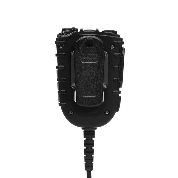 Dual PTT Speaker Mic, 3.5mm and NEXUS Port, Motorola APX - Sheepdog Microphones