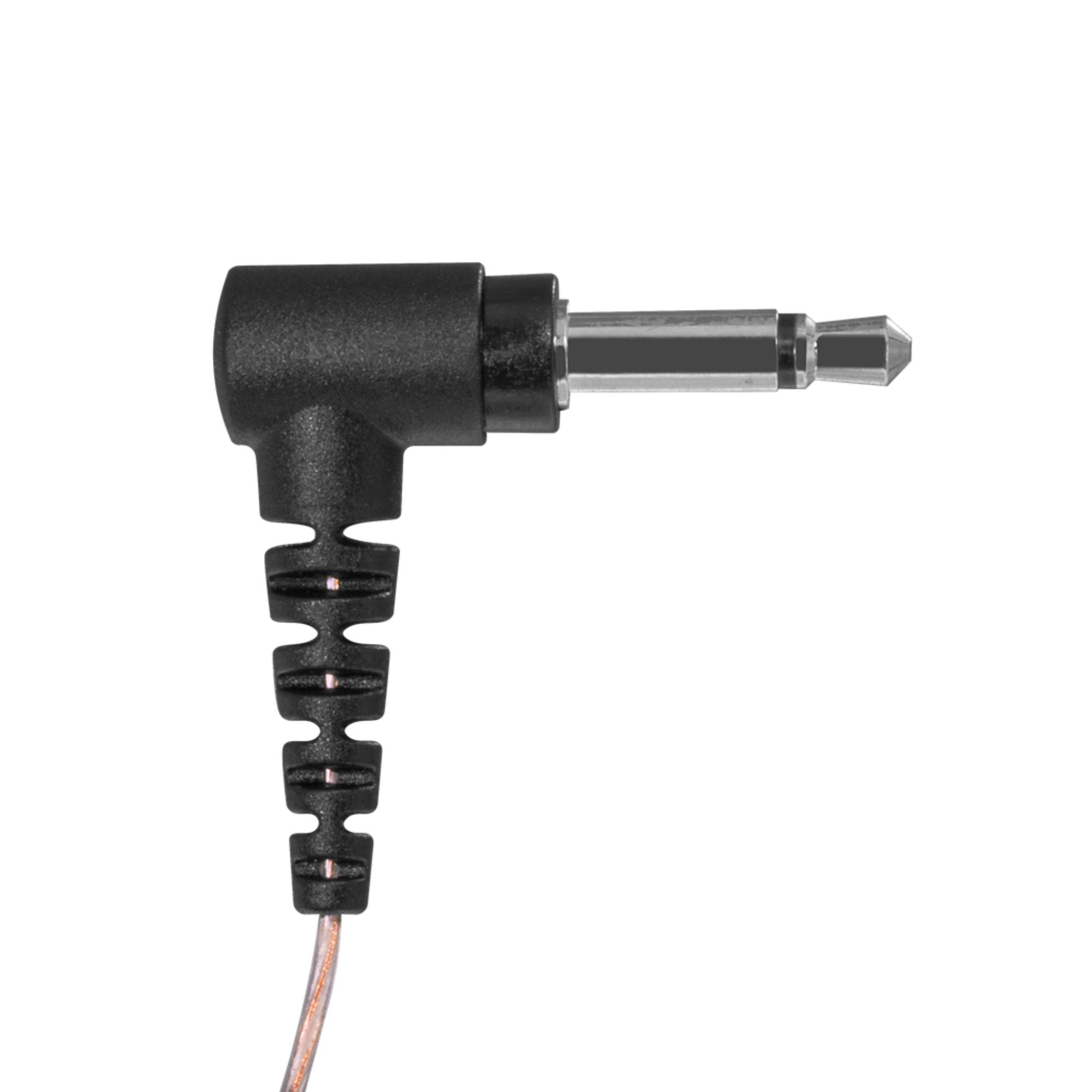 HDLO™ Tactical Earpiece, Braided Cable (Clear) - Sheepdog Microphones