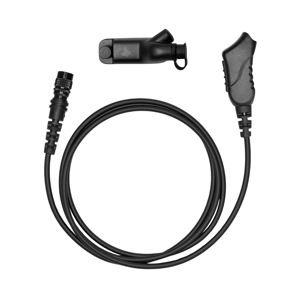 KILO PTT/Mic, Quick Disconnect, HDLO Earpiece Kit - Sheepdog Microphones