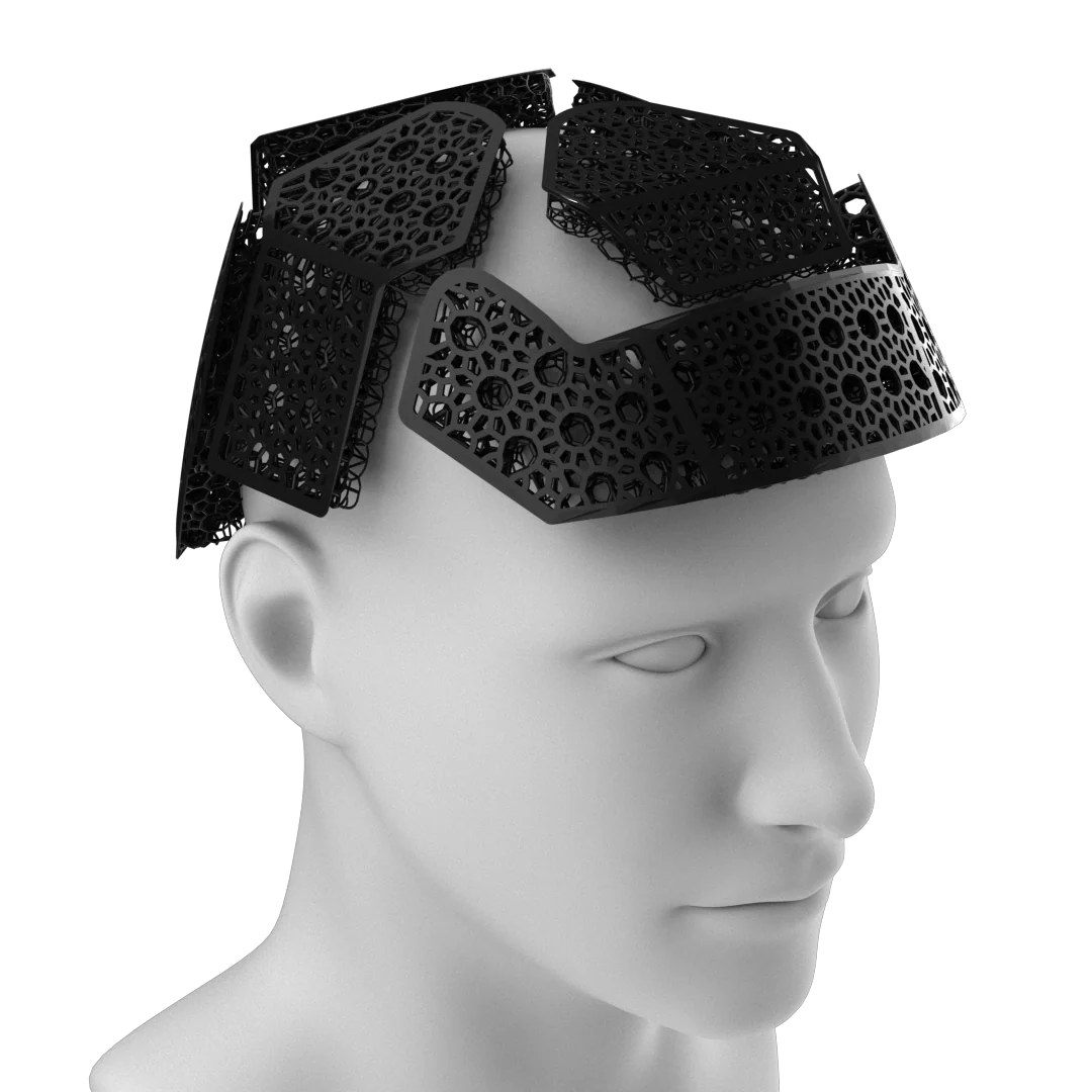 Micro Lattice Helmet Pads (HHV) - Sheepdog Microphones
