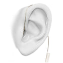 N-Ear 360 Flexo Dual, Tactical Listen Only Earpiece, Braided - Sheepdog Microphones