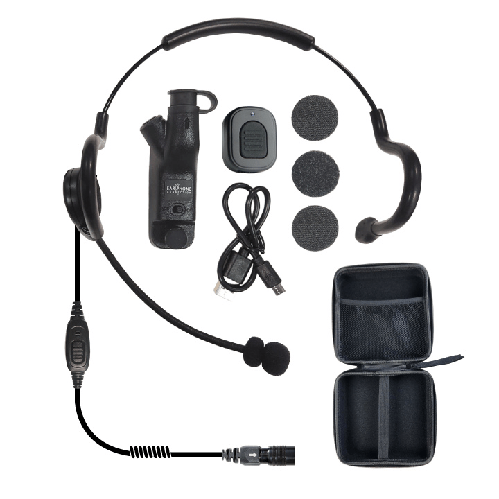Phoenix Wireless PTT Kit for Drone Controllers - Sheepdog Microphones