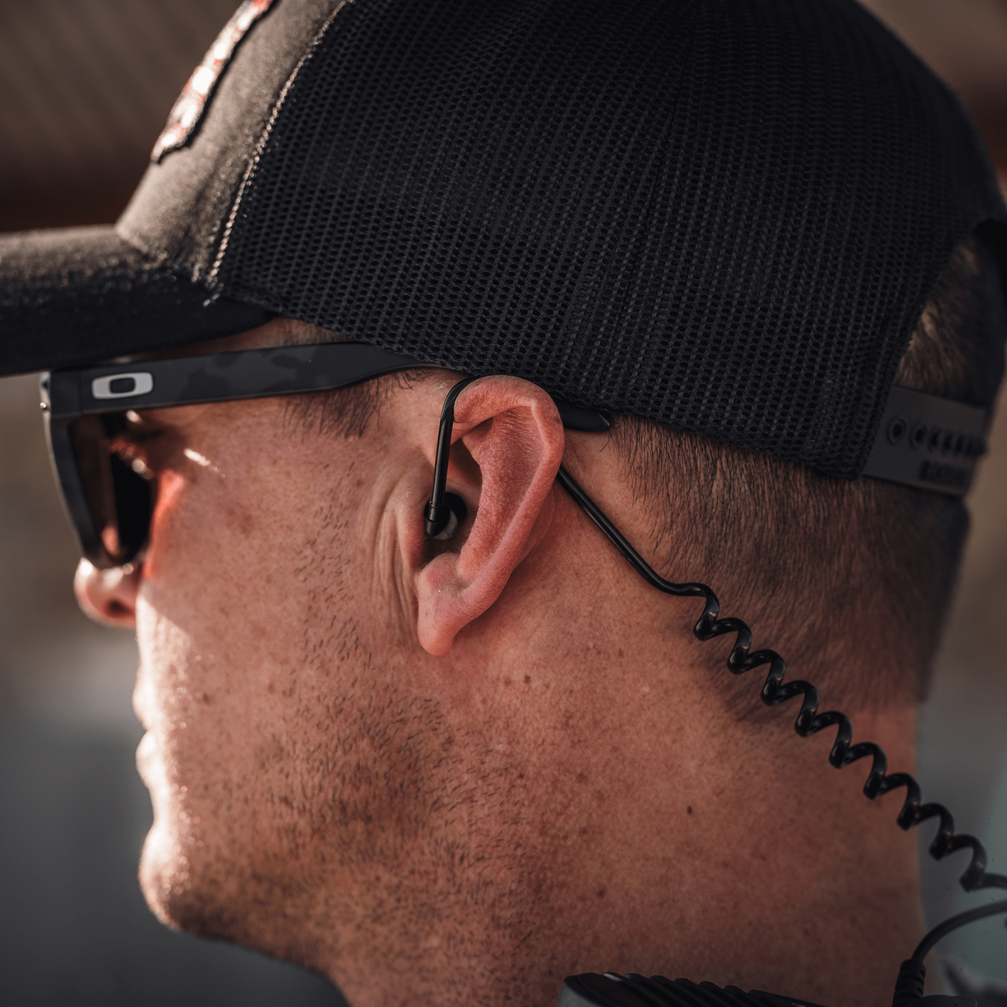 SHEEPDOG Exclusive Ranger Green HAWK Lapel Microphone with Easy Connect - Sheepdog Microphones