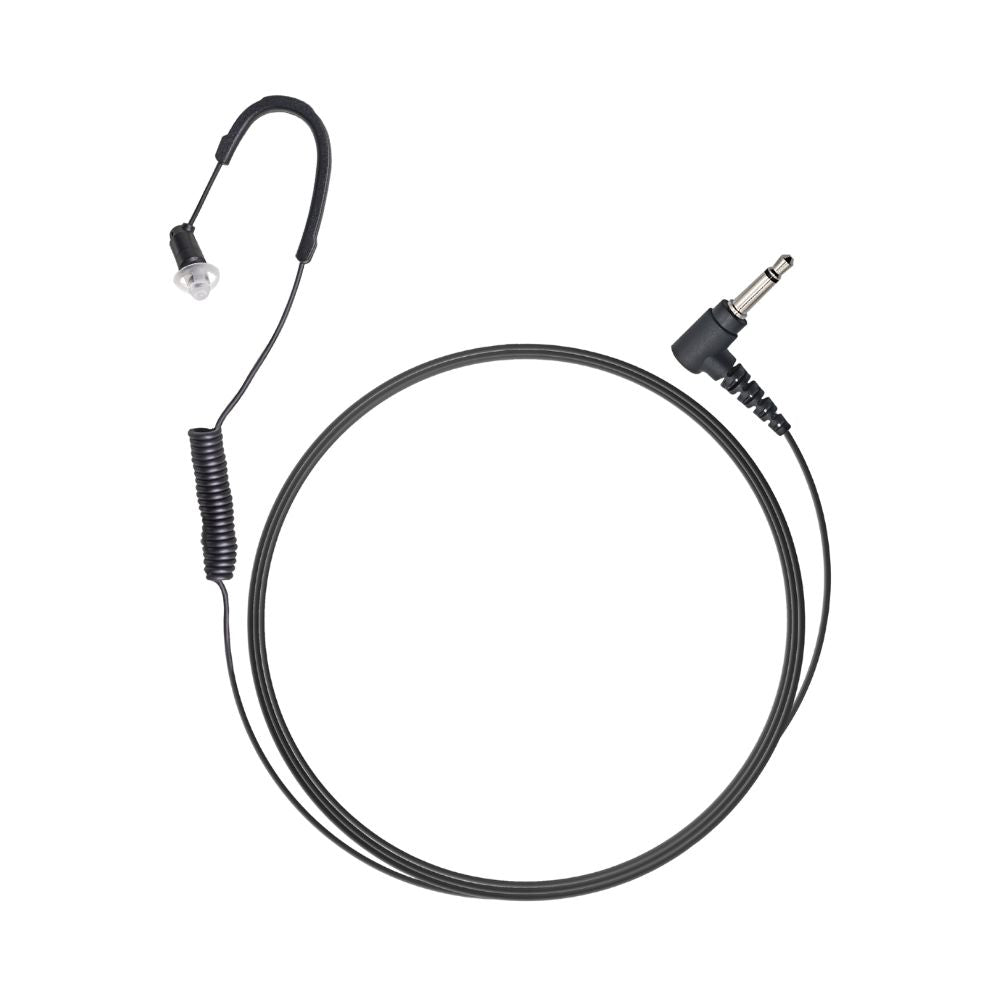 Sheepdog HDLO, Covert Listen Only Earpiece (Tubeless), Black - Sheepdog Microphones