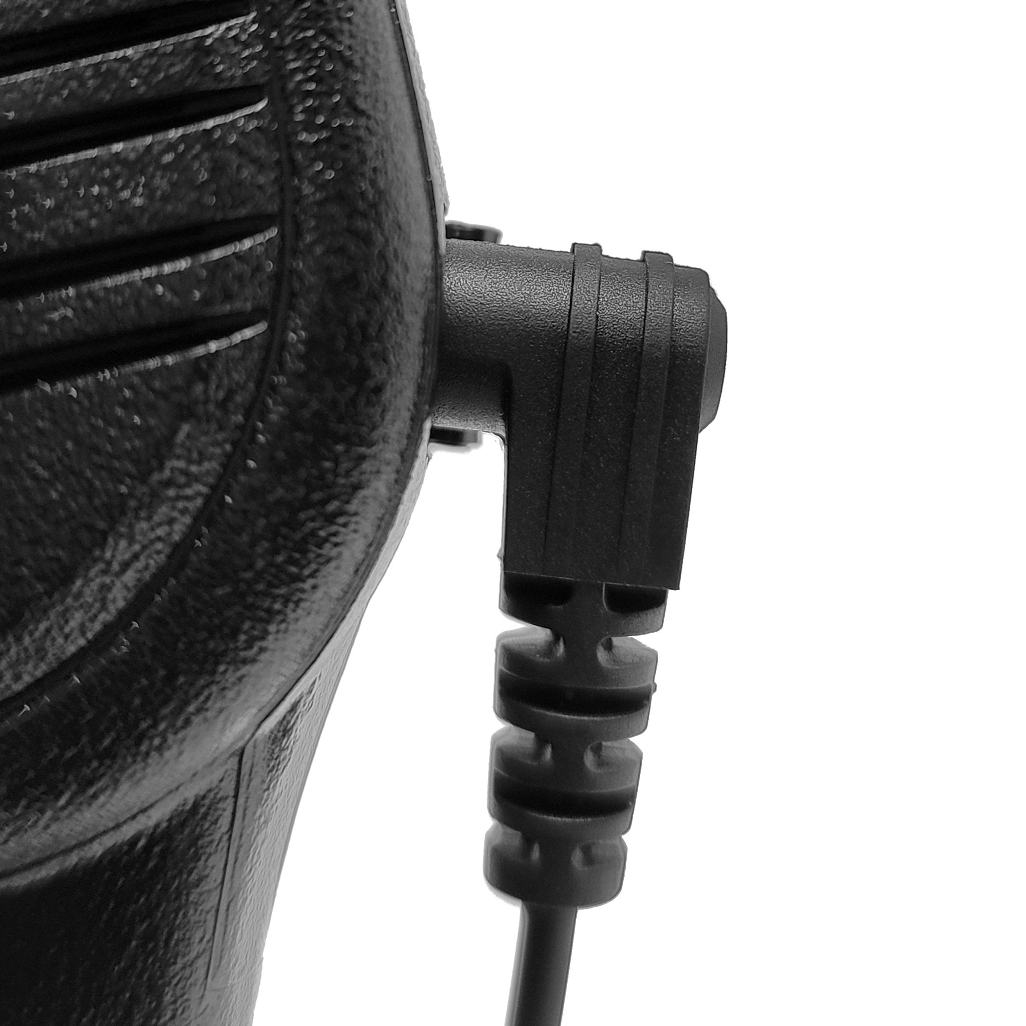 Sheepdog HDLO Tactical Earpiece, Braided Cable, Tubeless (Black) - Sheepdog Microphones