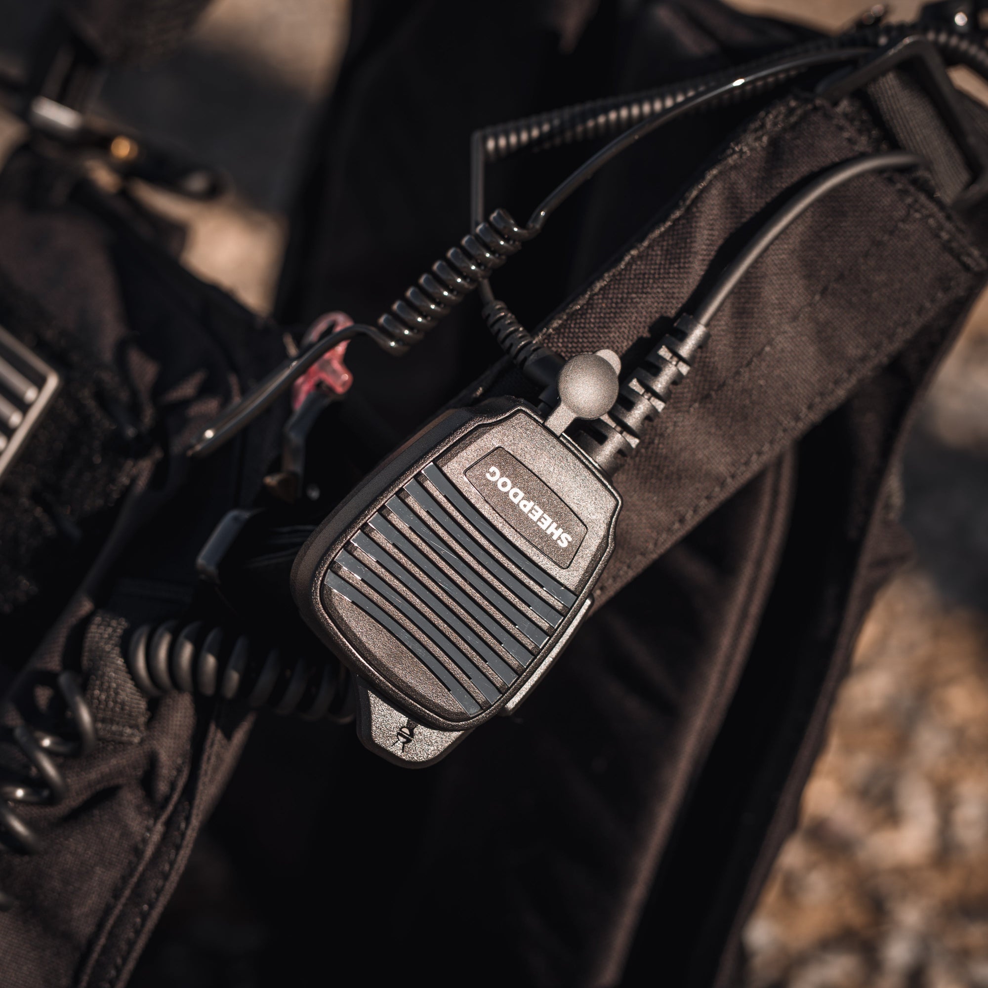 SHEEPDOG® NC3 Speaker Microphone, Motorola APX - Sheepdog Microphones