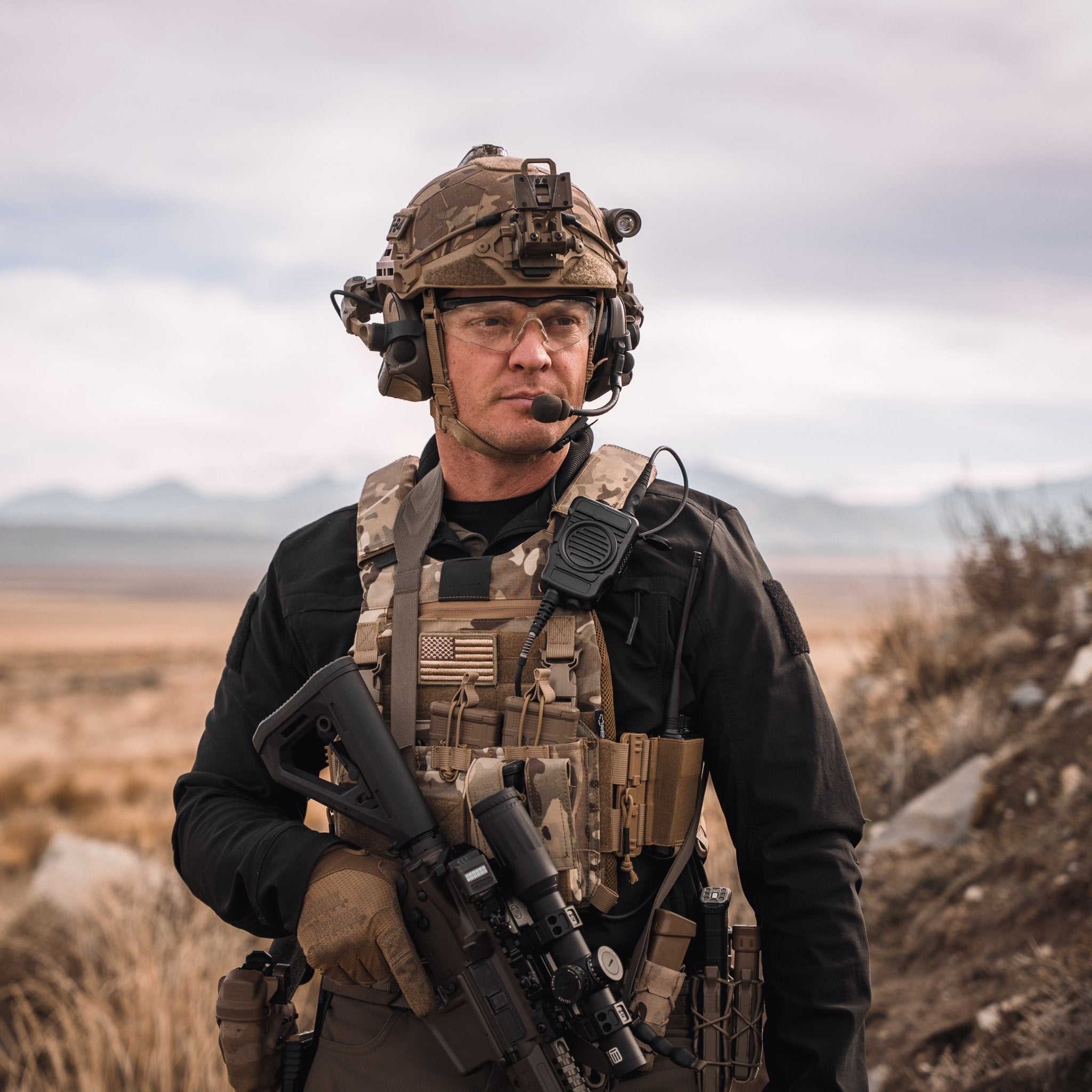 SHEEPDOG® SRT2 - SYNC, Bluetooth Tactical Microphone/PTT, Motorola APX - Sheepdog Microphones