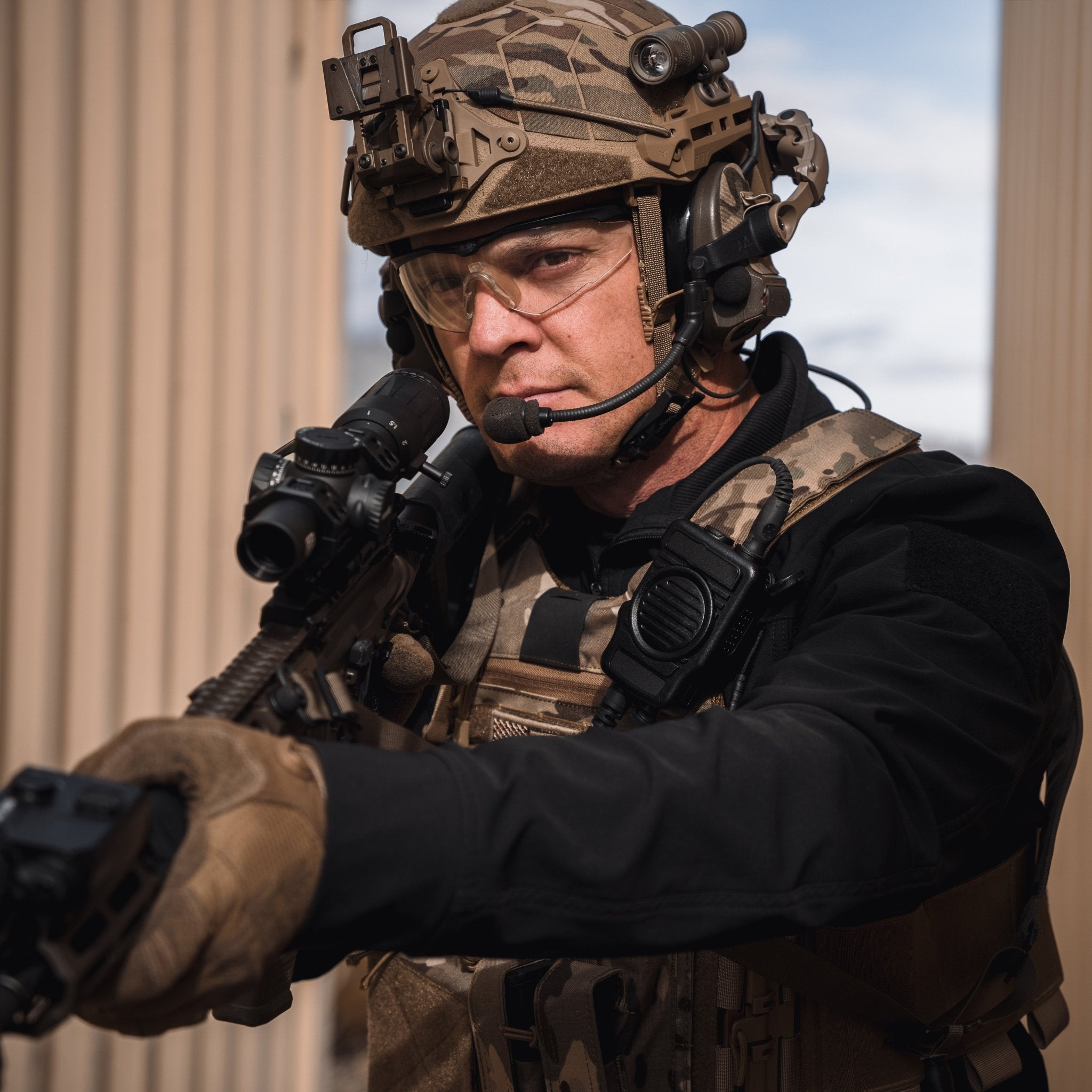 SHEEPDOG® SRT2 - SYNC, Bluetooth Tactical Microphone/PTT, Motorola APX - Sheepdog Microphones