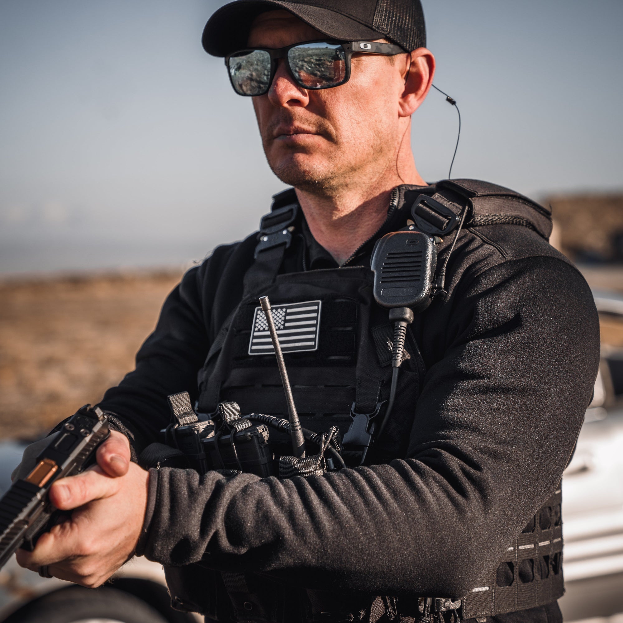 SIERRA™ Speaker Microphone, Quick Disconnect - Sheepdog Microphones