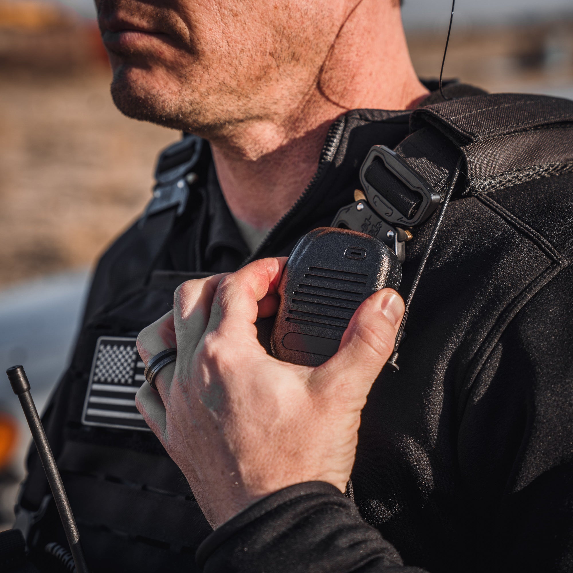 SIERRA™ Speaker Microphone, Quick Disconnect - Sheepdog Microphones