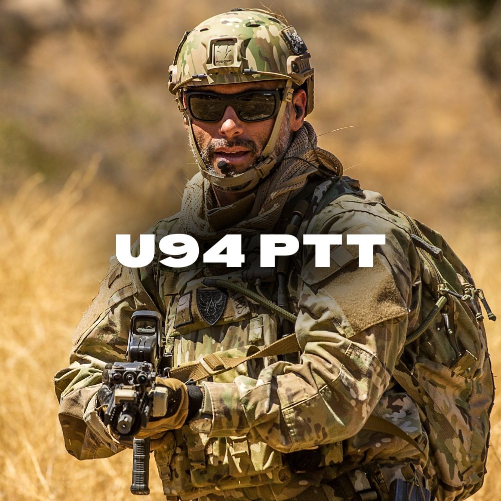 Silynx U94 PTT, Tactical Push-To-Talk, Motorola APX - Sheepdog Microphones