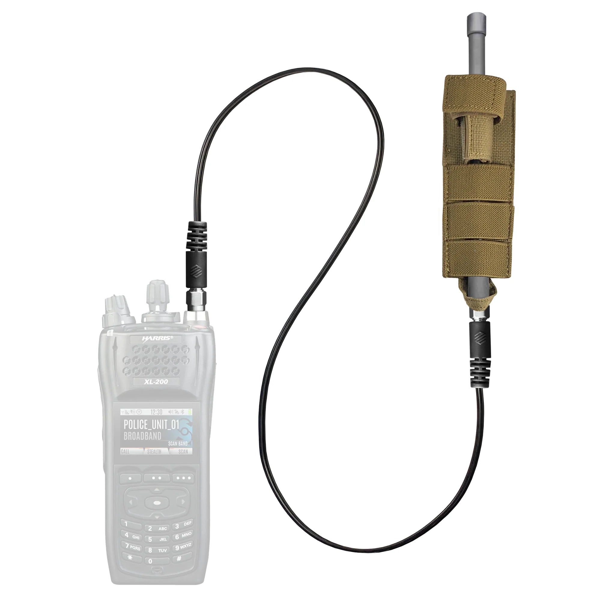 Tactical Antenna Relocation Kit, Harris - Sheepdog Microphones