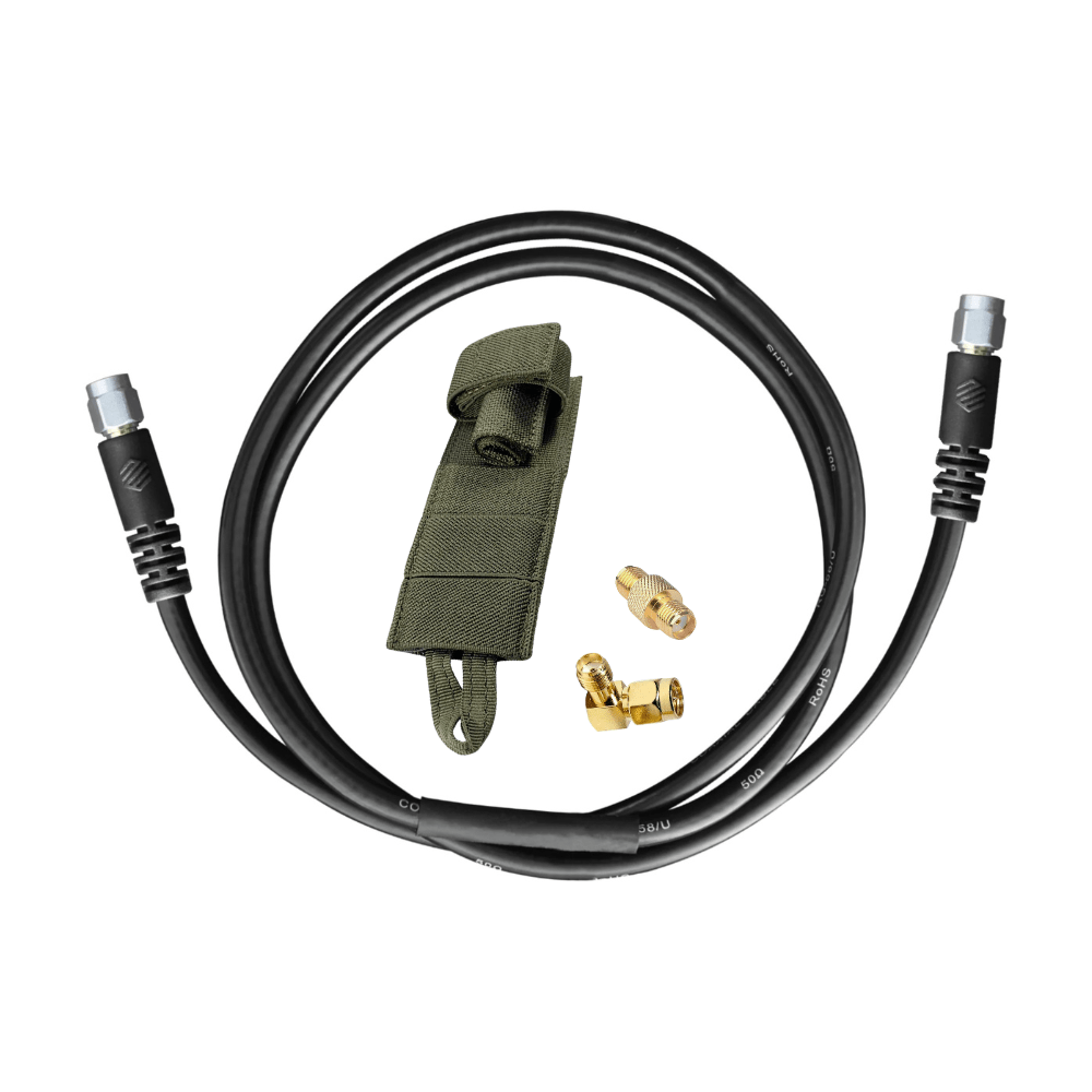 Tactical Antenna Relocation Kit, Kenwood NX/TK/Viking - Sheepdog Microphones