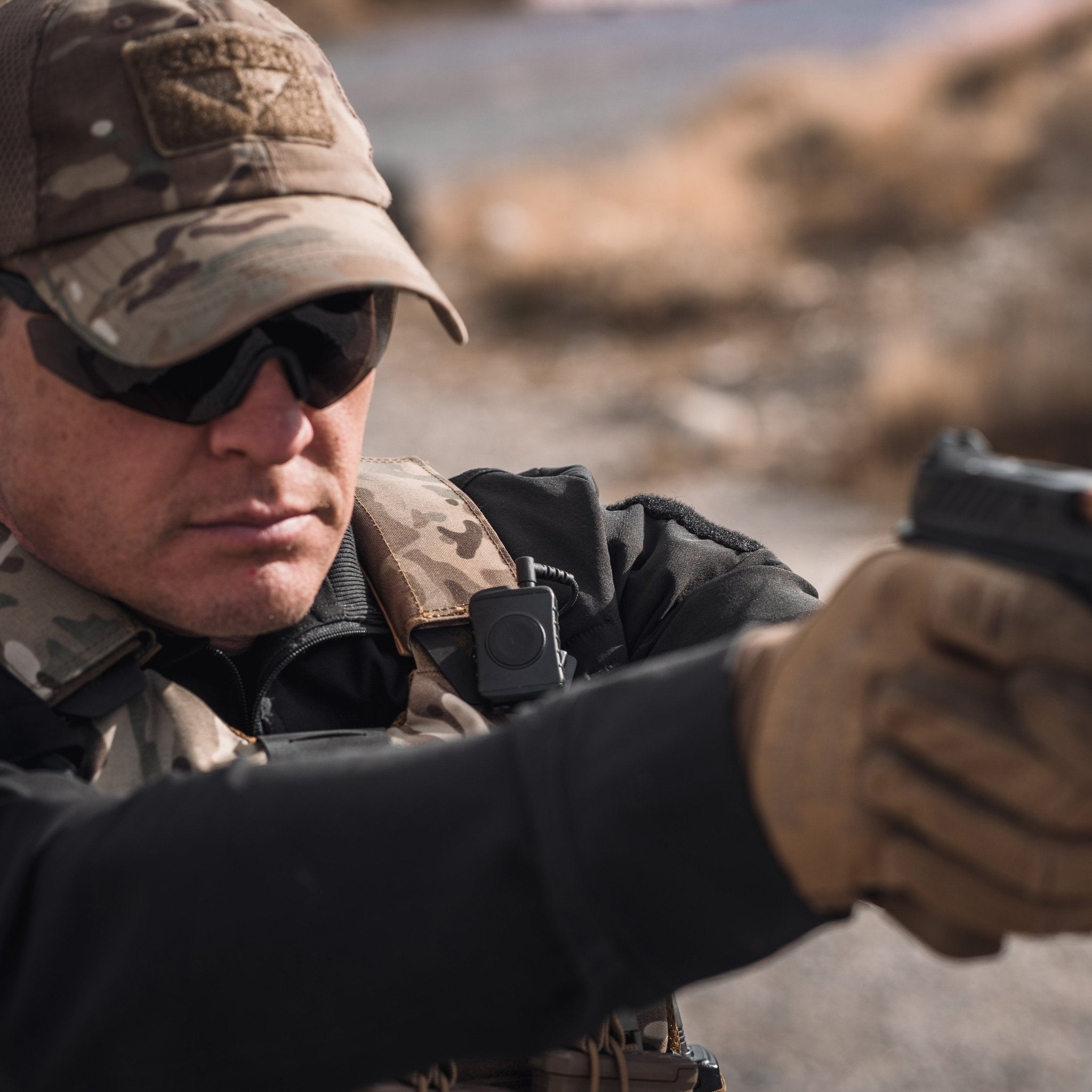 TANGO PTT Mic, 3.5mm Port, Motorola - Sheepdog Microphones