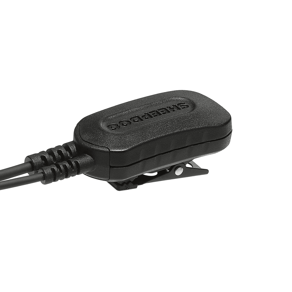 TSUNAMI™ Waterproof (IP67) PTT/Mic, Quick Disconnect (Alligator Clip) - Sheepdog Microphones